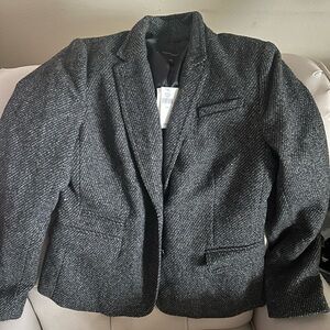 Banana Republic Charcoal Gray Blazer
